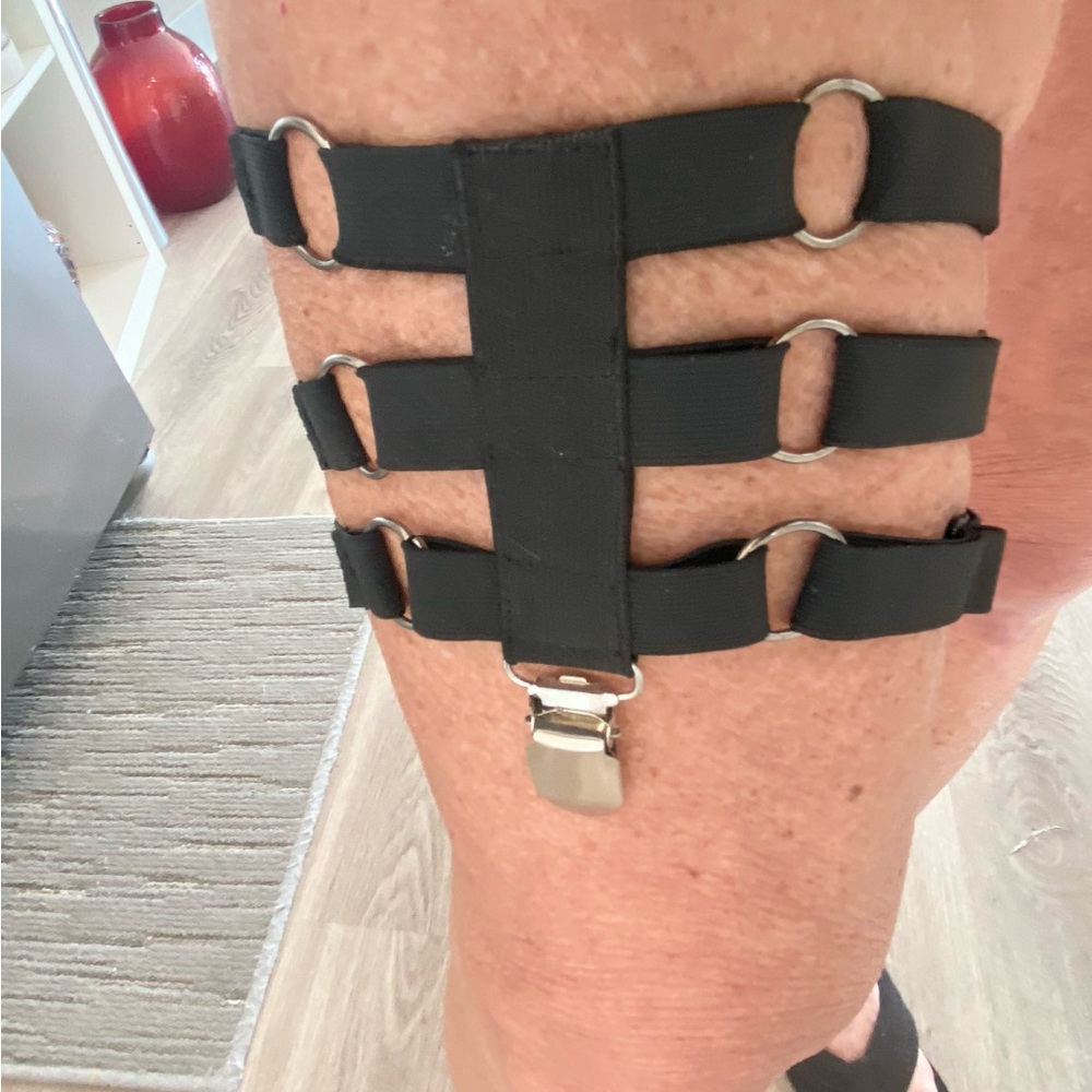 Thigh Harness 2 Garter thigh Harnesses Biker Thigh Cage